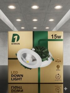 اسبوت لايت – LED DOWNLIGHT /15W- DIWON