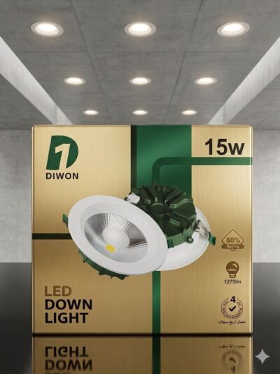 9a24356c-72f5-4795-a4f1-0a3c89ac767a اسبوت لايت - LED DOWNLIGHT /15W- DIWON