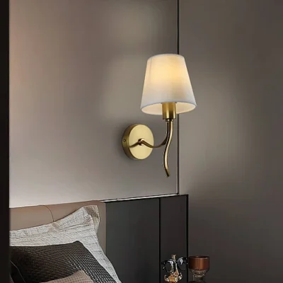 إضاءة لومي نيست جدارية و مودرن مفرد لون الشكل ذهبي تصميم كلاسيكي مميز E14