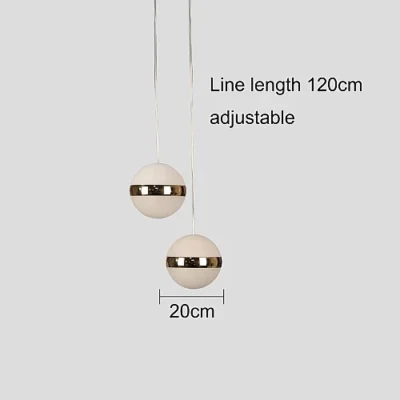 نجف مودرن ذهبي لون الانارة 3 اضاءات 30 واط مجوز