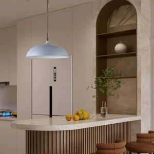 علاقي مودرن رمادي مع ابيض E271L قطر 35 سم