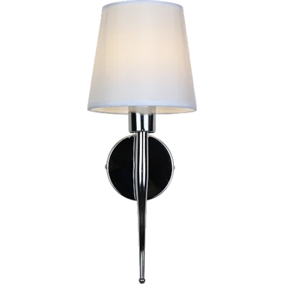 إضاءة جلو جليم جدارية مفرد مودرن فضي 1L E14