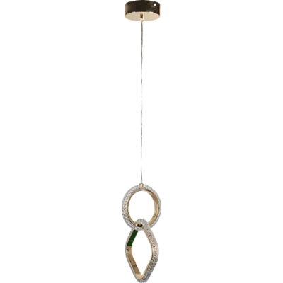 علاقي مودرن ذهبي لون الانارة 3 اضاءات 9 واط