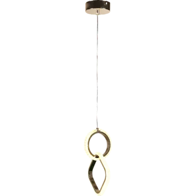 علاقي مودرن ذهبي لون الانارة 3 اضاءات 9 واط