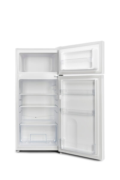 ثلاجة 4 قدم يوجين ثلاجة صغيرة بابين​ بتصميمها الأنيق وسعتها الكافية لتناسب احتياجات عائلتك الصغيرة، ثلاجة صغيرة بابين​ 4 قدم تبريد سريع; غاز الفريون  R600A.