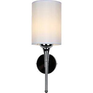 ابليك حائط جداري مودرن مفرد فضي E141L-T