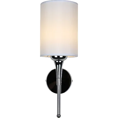 ابليك حائط جداري مودرن مفرد فضي E141L-T