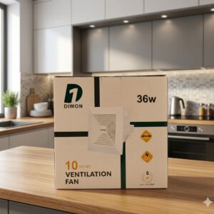 شفاط ديكــــــــــــور-DIWON - 36W -10  INCHES - 6 YEARS