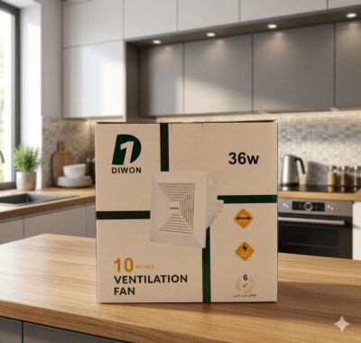 شفاط ديكــــــــــــور-DIWON - 36W -10  INCHES - 6 YEARS
