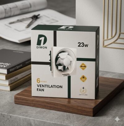 شفاط جداري - DIWON - 23W - 6 INCHES - 6 YEARS