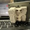 فيش ثلاثي جداري ذكي فضي موديل TP3013AC مع منافذ شحن سريع- TYPE-C & USB