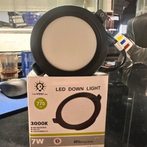 كشاف ليد داون لايت (LED Down Light) من Ultra Sonic Light- 7w- المونيوم كامل