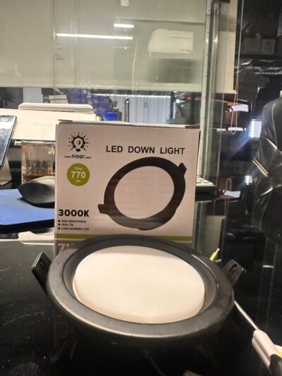 WhatsApp Image 2026-06-30 at 1.31.11 PM كشاف ليد داون لايت (LED Down Light) من Ultra Sonic Light- 7w- المونيوم كامل